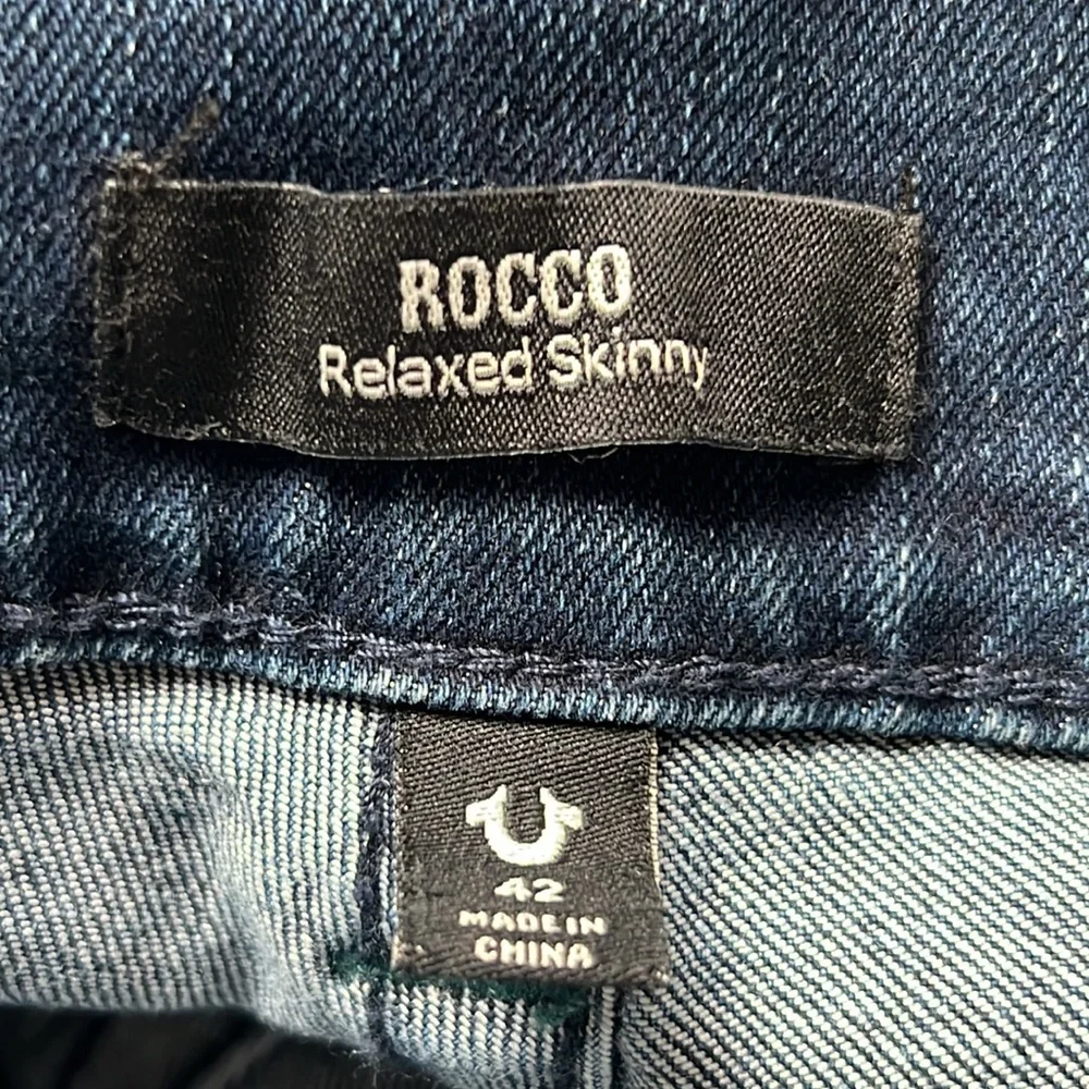 True Religion Men’s Rocco Skinny Jean Dark High Road Wash‎ Size 42 NWT/NEW